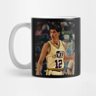 John Stockton - Vintage Design Of Basketball Mug